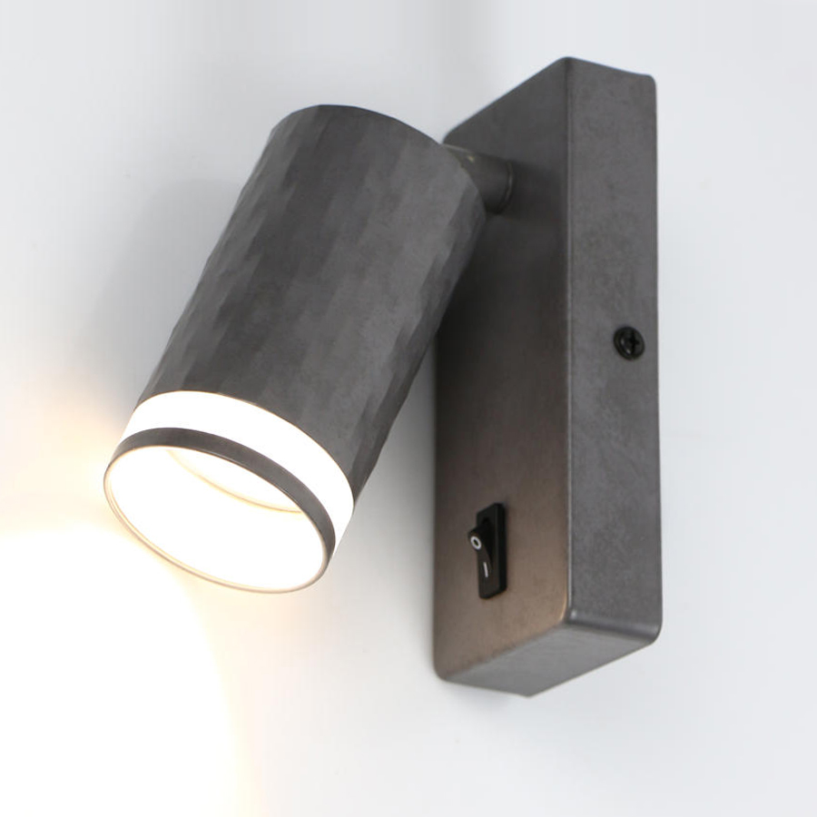 Бра GWL-GU10-M-IP20 Бетон Кирпич