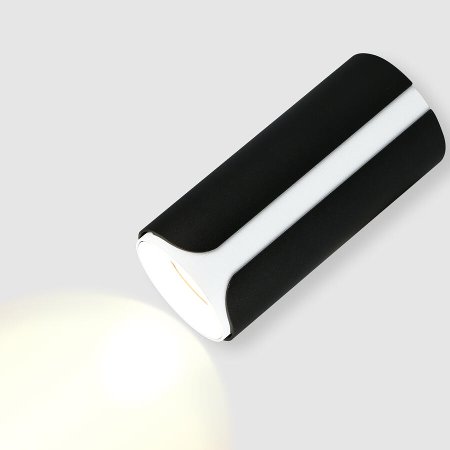 Спот GWL-GU10-M-IP20 Черный + Белый Монохром