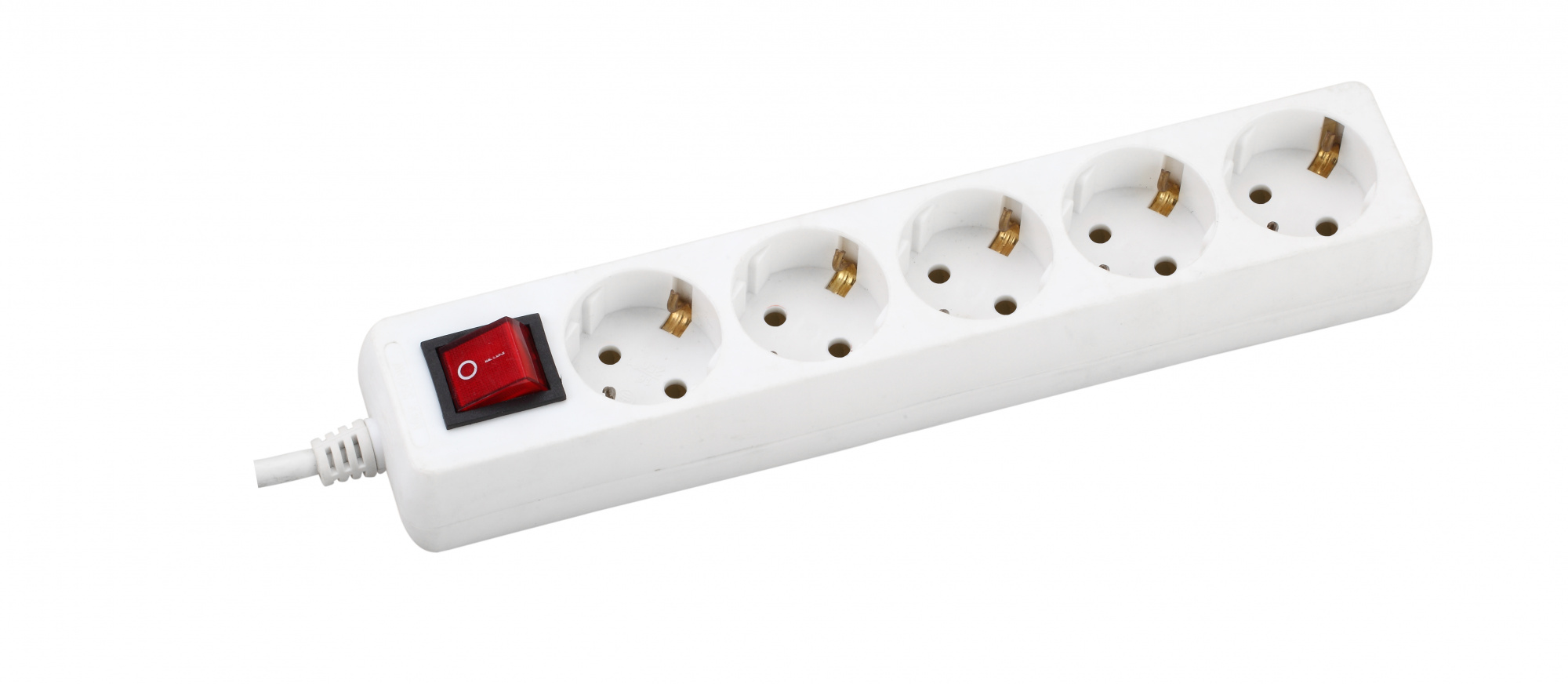 Удлинитель бытовой GES-16-3x100-5-3m-S, с/з, с/в, 1/40