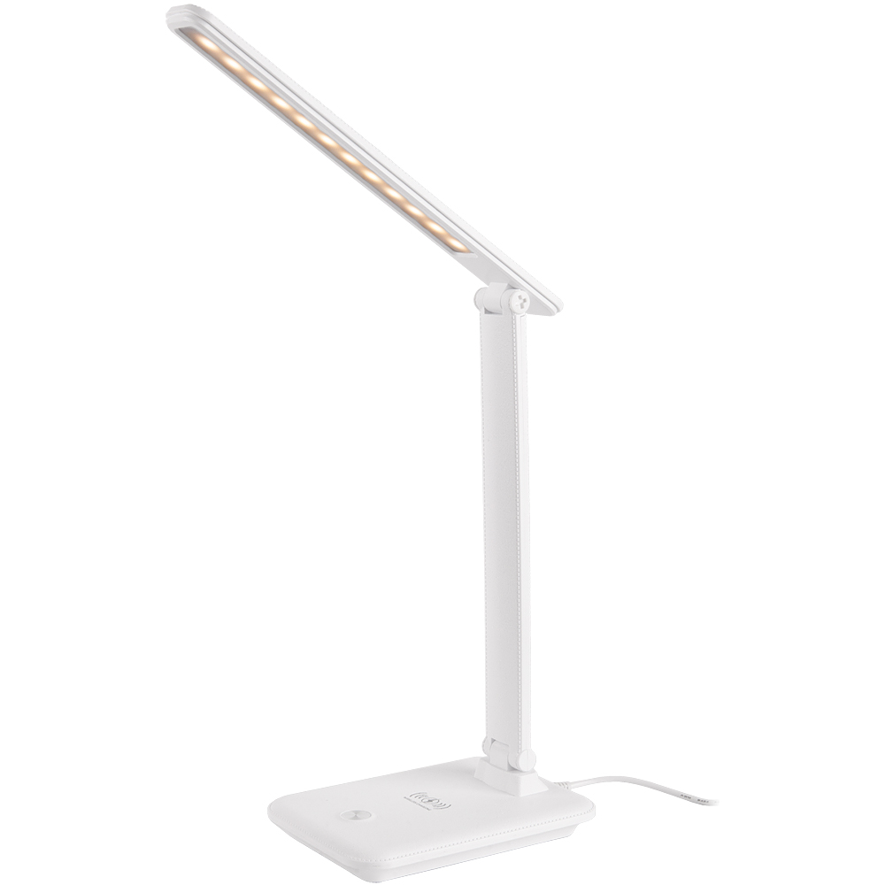 GLTL-042 12Вт 550лм, белый матовый, беспр. зар-ка смартфона (1/30)