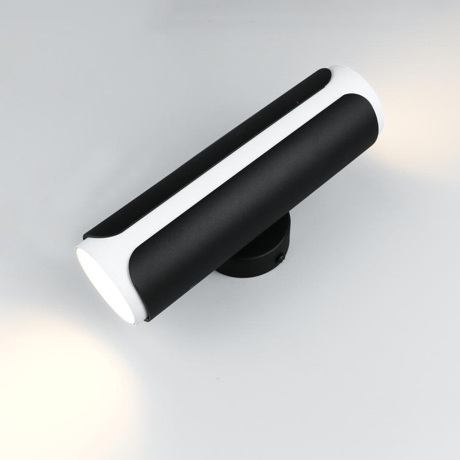 Бра GWL-2GU10-M-IP20 Черный + Белый Монохром