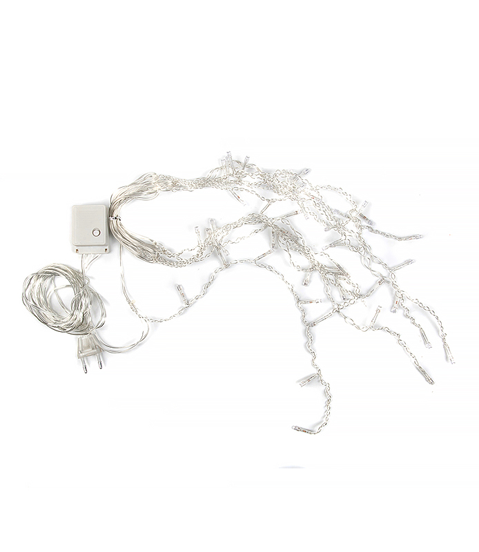 Гирлянда "Бахрома" GLFG-48-180-50-IP20-FL-6  48 диодов 1.8x0.5 м с контр 8 режимов