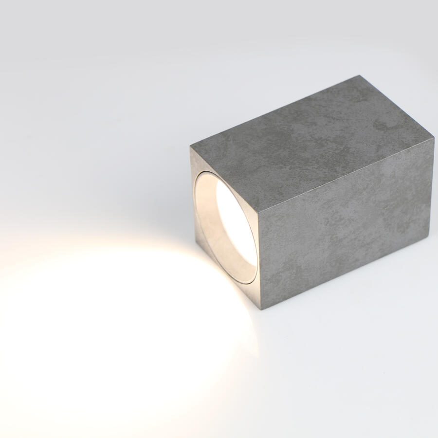 Спот GWL-GU10-M-IP20 Бетон Прямоугольник