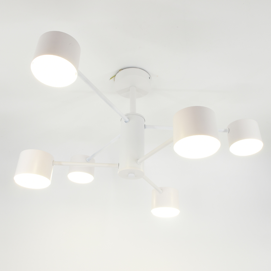 Люстра под лампу GCHL-6GX53-M Белая Стеллар