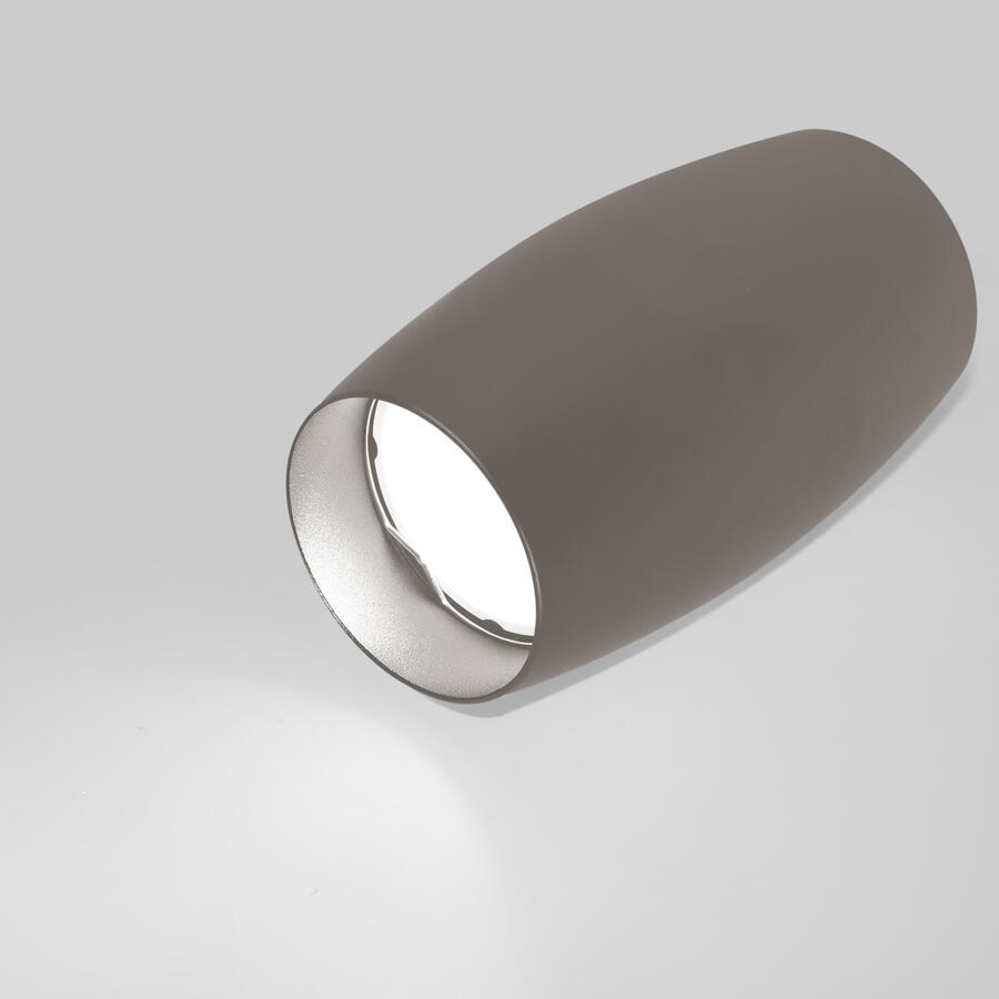 Спот GWL-GU10-M-IP20 Графит Бочонок