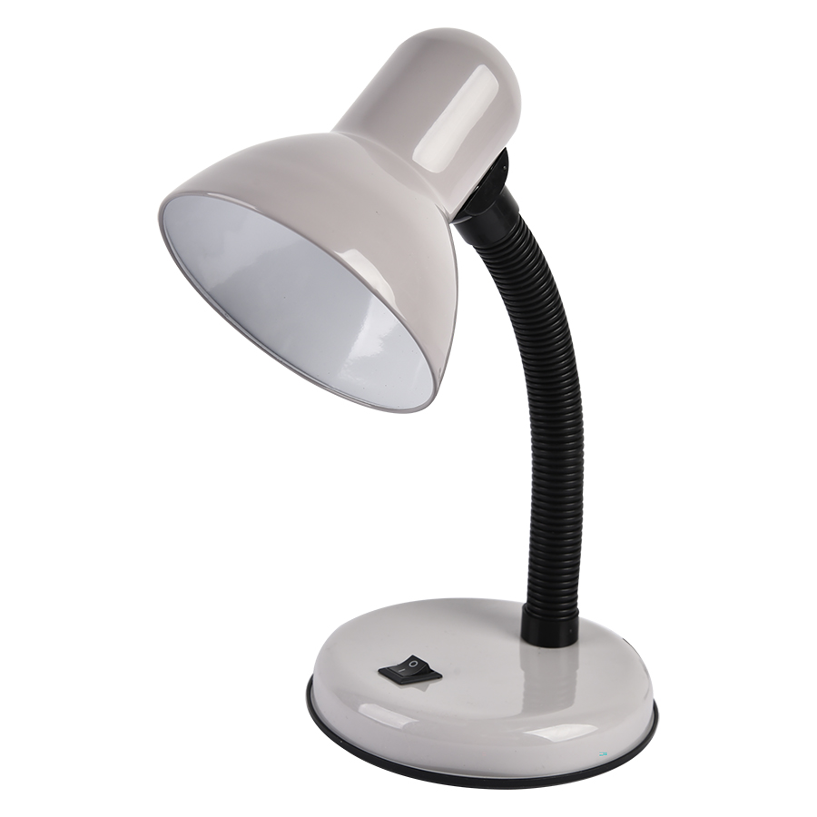 Настольный светильник на основании General GTL-033, 800133, E27, серый