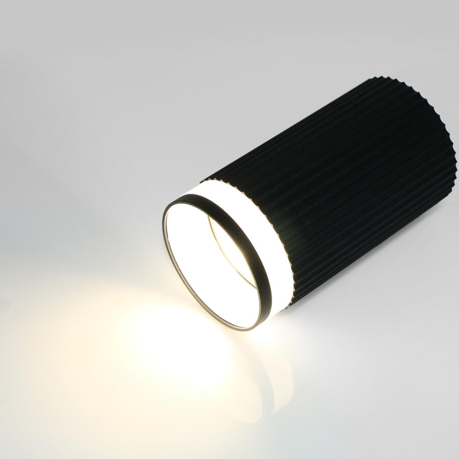 Спот GWL-GU10-M-IP20 Черный Полосы