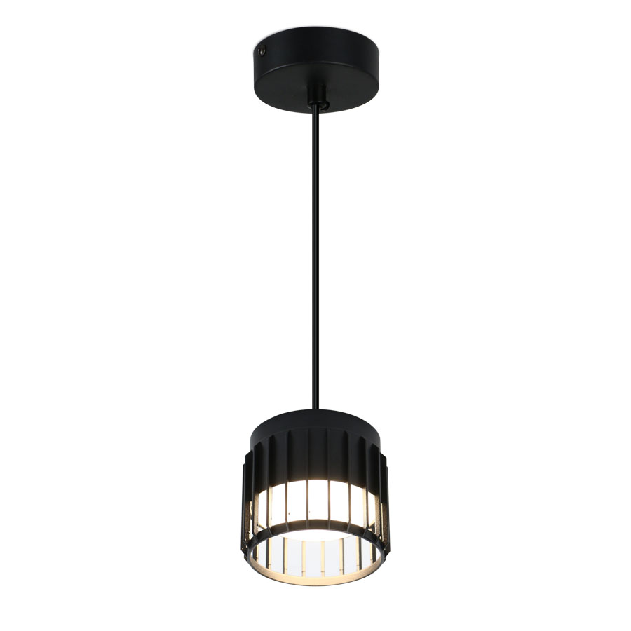 Спот на подвесе General GWL-GX53-M-IP20 Черный Клетка