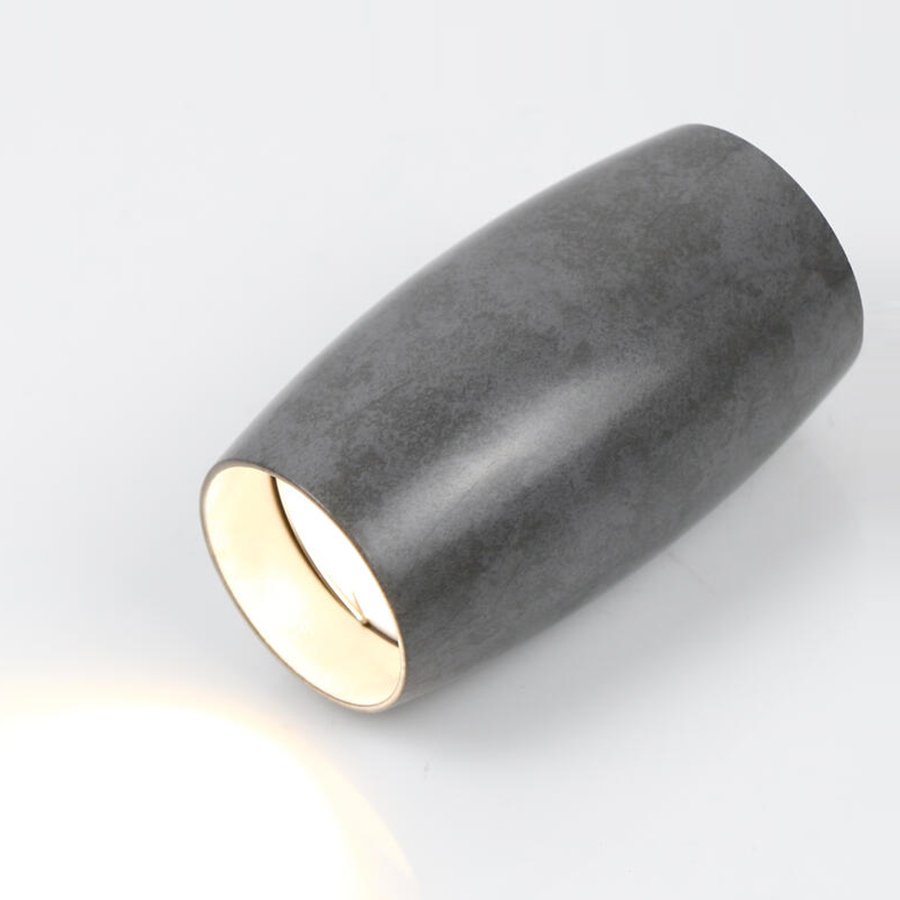 Спот GWL-GU10-M-IP20 Бетон Бочонок