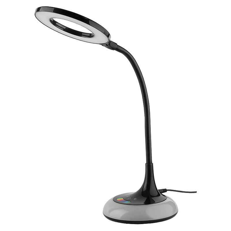 GLTL-024-B 8вт 530лм  rgb черный (глянец) (1/8)