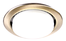 Светильник GCL-10GX53-H38-GA античный зеленый 10/10