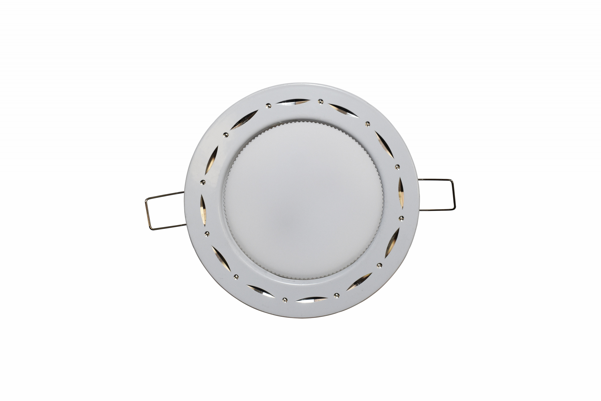 Светильник GCL-GX53-H18-W БЕЛЫЙ ОРНАМЕНТ