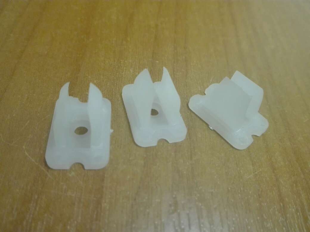 Скоба крепления для гибкого неона GSC12-C-IP20-NL  уп. по 10 шт