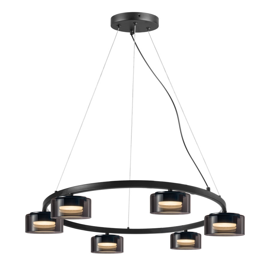 Люстра под лампу General GCHL-6GX53-M Гранелл