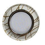 Светильник GCL-GX53-H38-BL-10 Золотая роспись