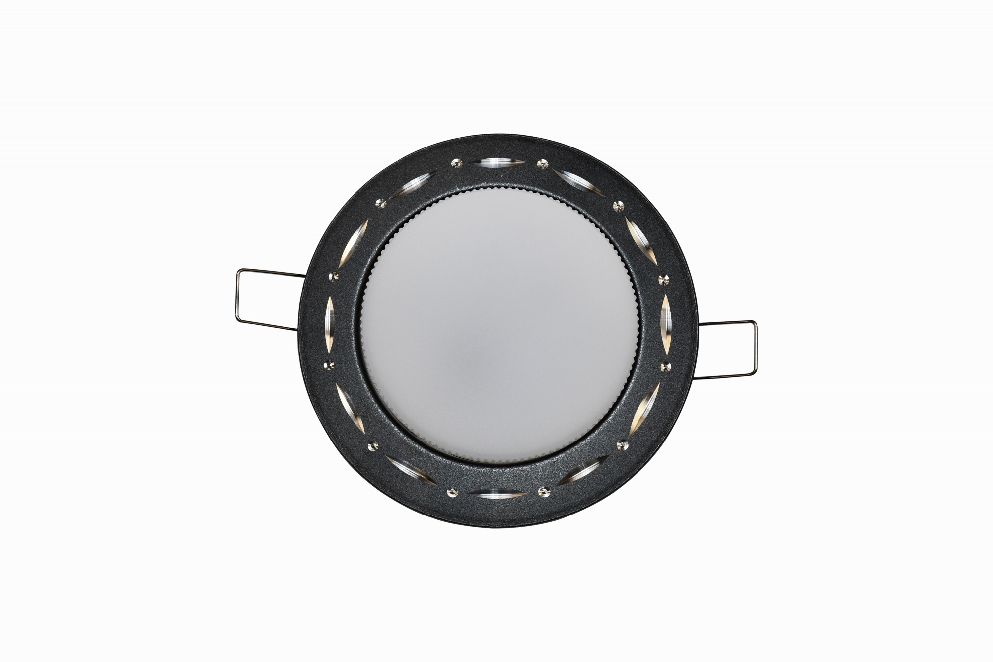 Светильник GCL-GX53-H18-B ЧЕРНЫЙ ОРНАМЕНТ