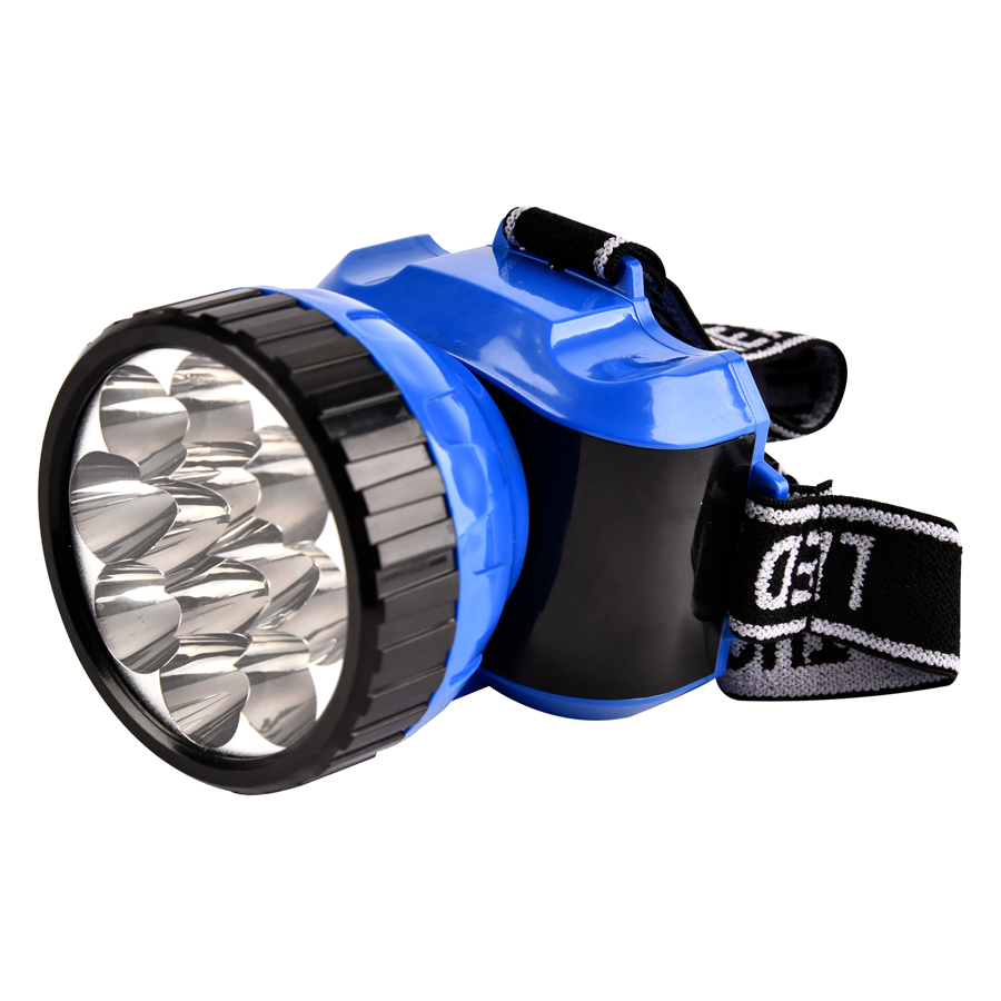 Фонарь светодиодный GTorch-001-007  черный/синий, АКБ 800 mAч,  800907 (1/120)