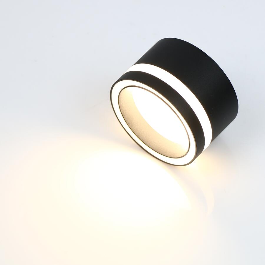 Спот GWL-GX53-M-IP20 Черный Элегансе