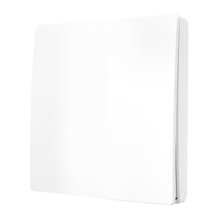 Выключатель беспроводной, накладной, одноклавишный, белый