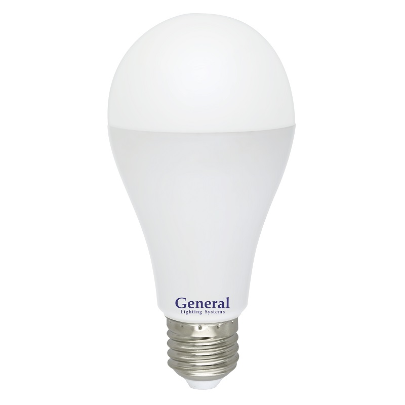 Лампа светодиодная General Стандарт GLDEN-WA67-25-230-E27-6500, 690300, E-27, 6500 К