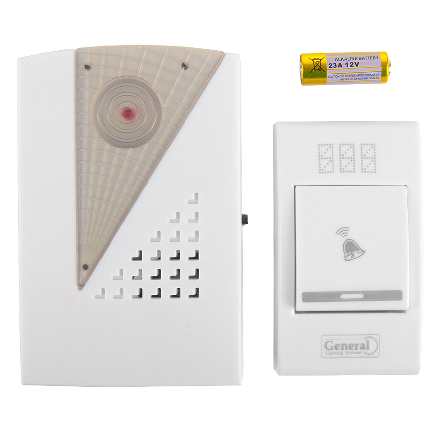 Звонок General GDB-B-001 беспроводной на батарейках, 800652