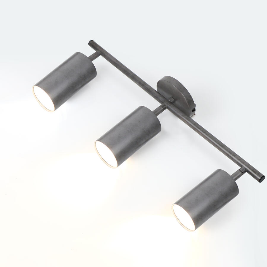 Спот на основании GWL-3GU10-M-IP20 Тройной Бетон Башня