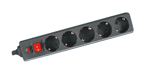 Сетевой фильтр GPS-5-16-3x1-1000-B, с/з, с/в, 1/20