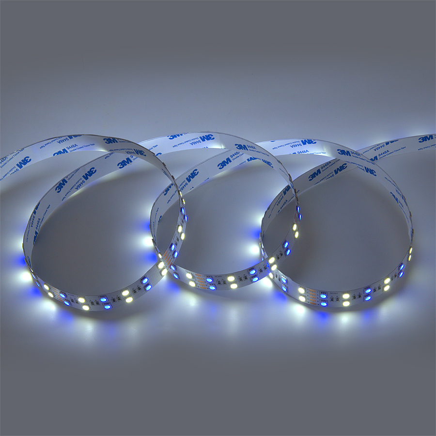 Лента светодиодная GLS-Standard General GLS-5050-120-28.8-24-IP20-RGB+6, 503835, холодный белый с RGB