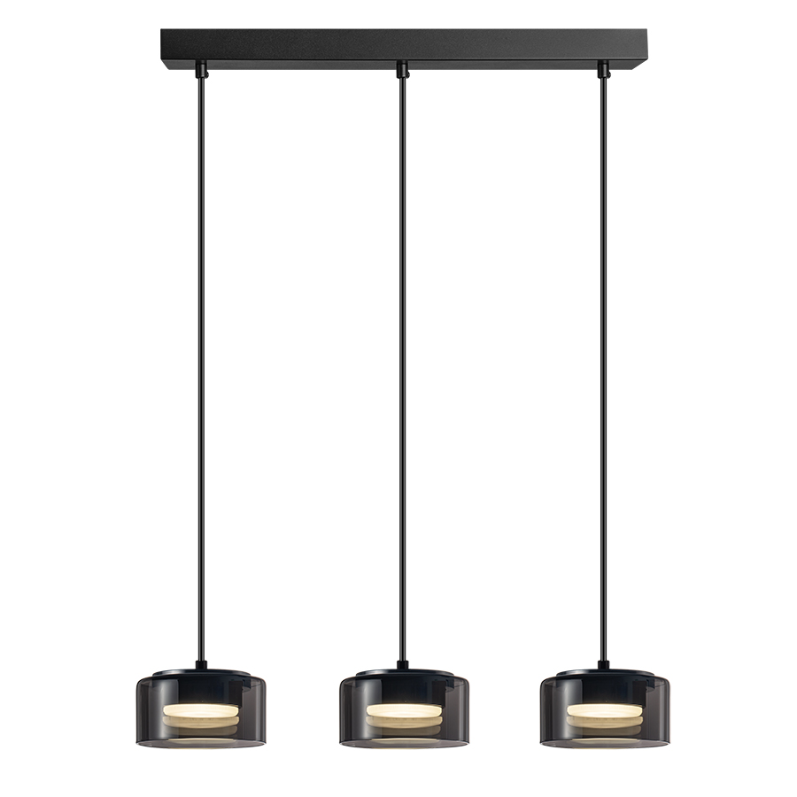 Люстра под лампу General GCHL-3GX53-M с прямоугольным основанием Гранелл