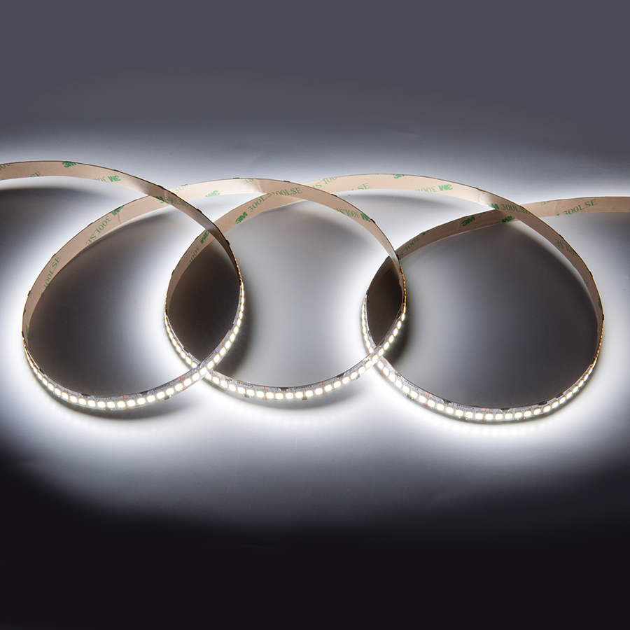 Лента светодиодная GLS-2835-240-19.2-12-IP20-3 (катушка 50м) 19,2 Вт/м, 240 д/м, 3000К, гар. 1 год