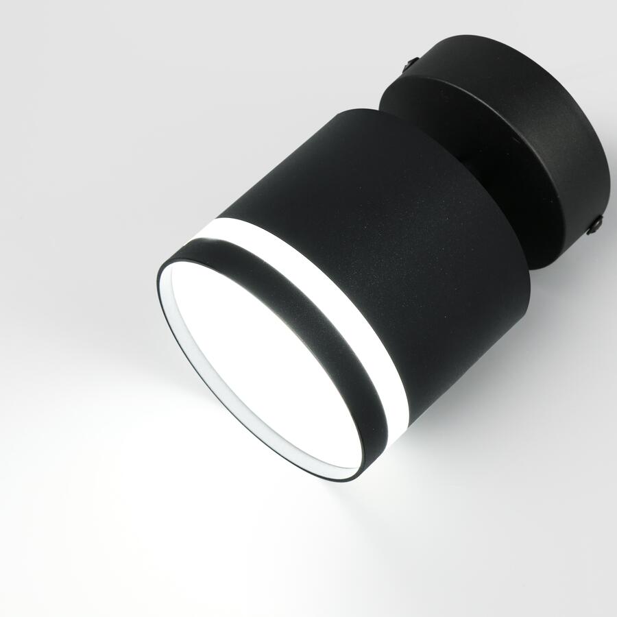 Спот на основании GWL-GX53-M-IP20 Одинарный Черный Башня