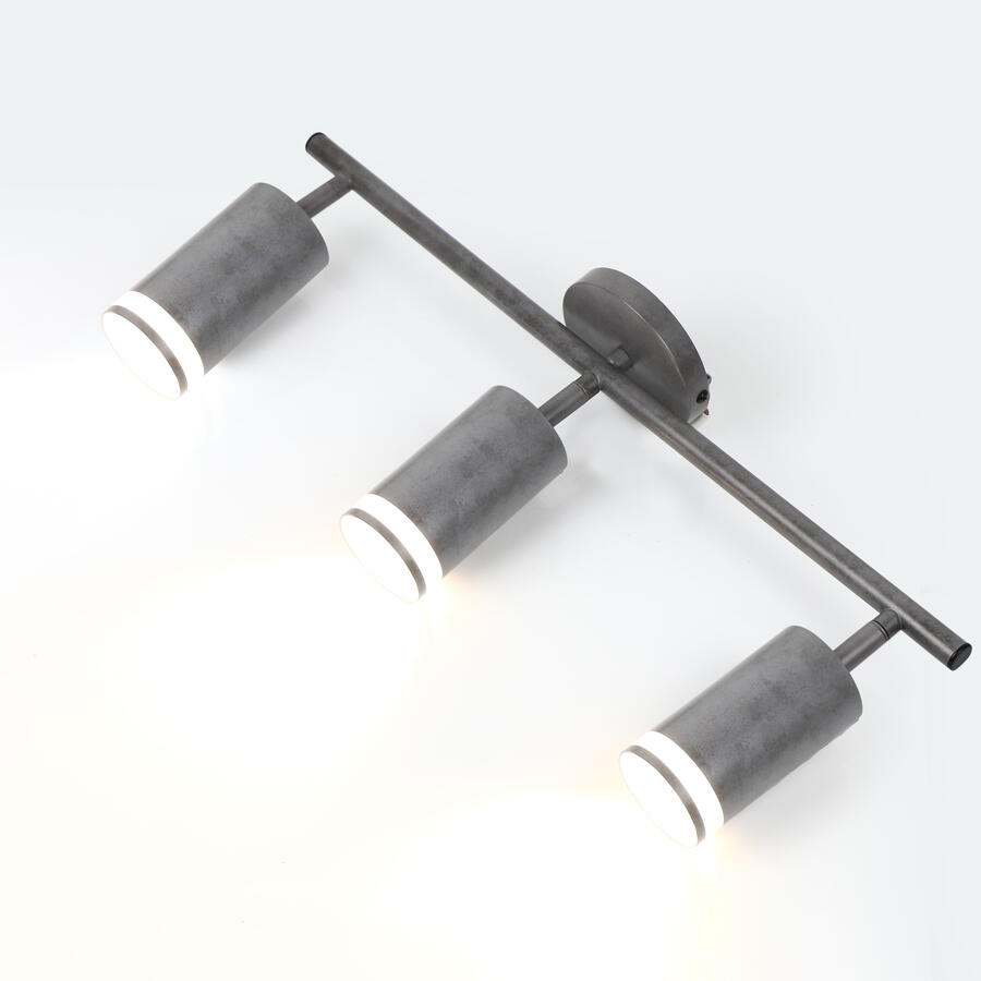 Спот на основании GWL-3GU10-M-IP20 Тройной Бетон Башня