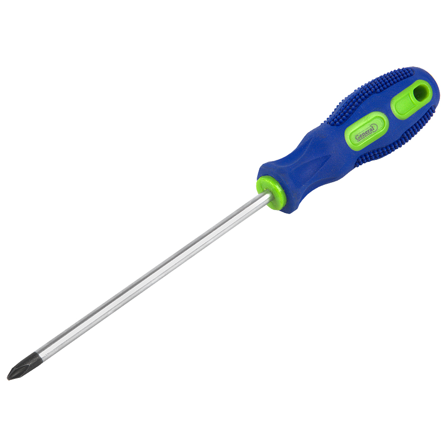 Отвертка крестовая PH2x150, двухкомпонентная рукоятка, CR-V, G-Tec, General