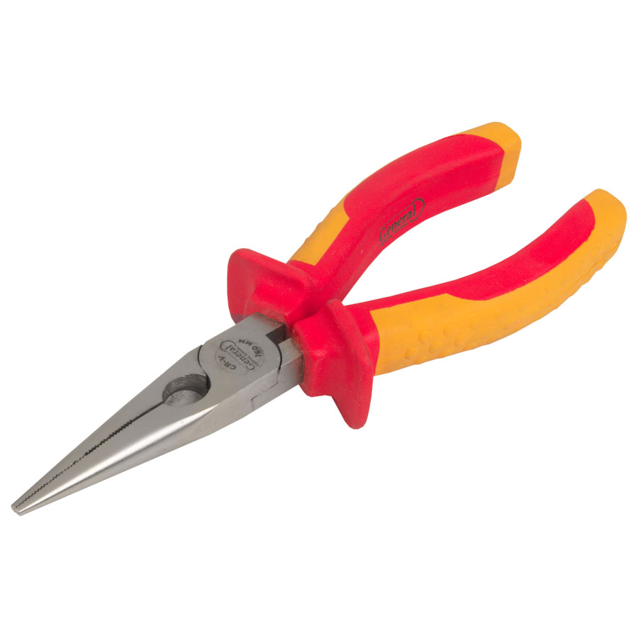 Длинногубцы диэлектрические, 160 мм, G-Pro, 1000V, General