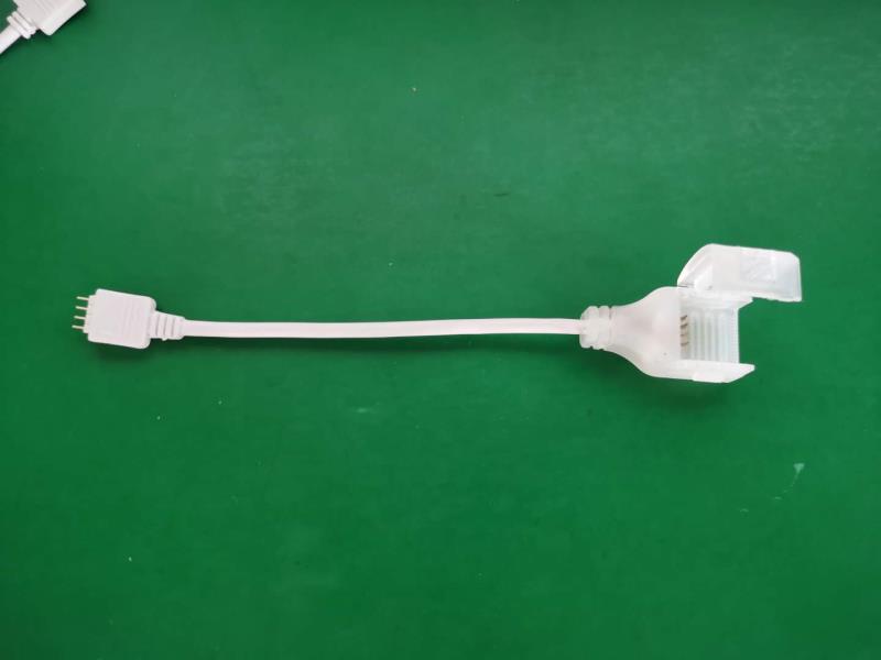 Коннектор для гибкого неона RGB  GSC12-CS-IP20-NL-RGB  уп. по 10 шт