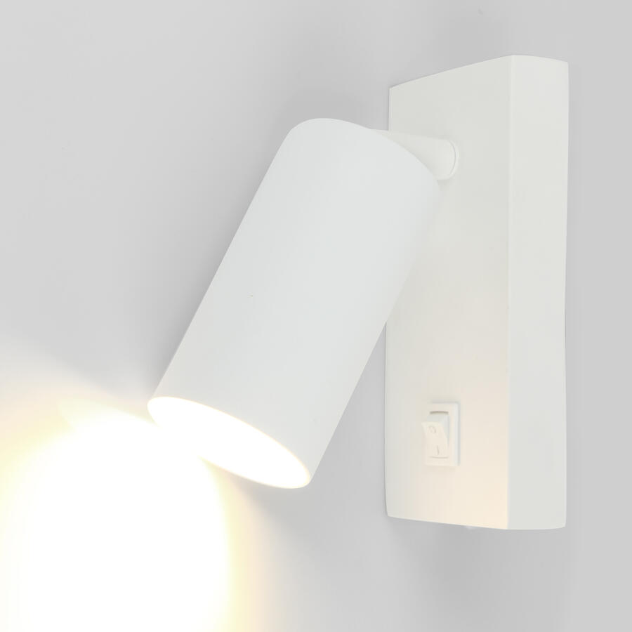 Бра GWL-GU10-M-IP20 Белый Башня